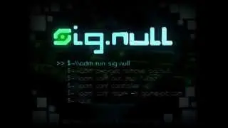 Sig.NULL - Trailer
