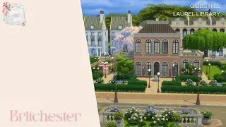 Laurel Library [Speed Build] THE SIMS 4