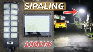 Lampu Tenaga Surya paling terang yang pernah saya beli | Lampu Tenaga Surya 1000W PJU dan SOROT