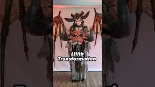 Becoming Mother Lilith from the game Diablo | Cosplay Transformation Video #cosplay #gaming #costume