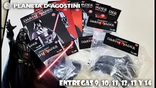 CONSTRUYE A DARTH VADER - ENTREGAS 9, 10, 11, 12, 13 y 14 -  JESUSNOID - PLANETA DEAGOSTINI