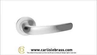 SWL1164SSS 180&deg; - Steelworx SWL Cutlass Lever on Rose
