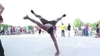 B-boy Wizard Air Flare/ Elbow Track SlowMotion