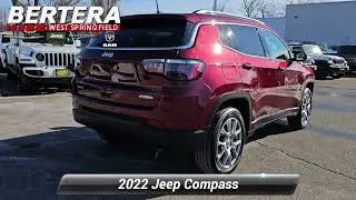 Used 2022 Jeep Compass Latitude Lux 4x4, West Springfield, MA J2039A