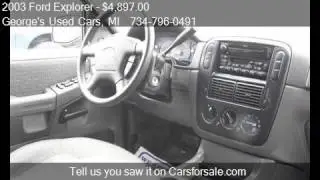 2003 Ford Explorer XLS - for sale in Brownstown, MI 48193