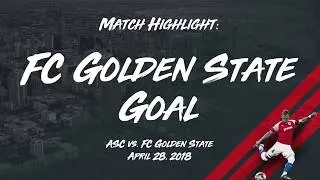 ASC vs  FC Golden State - FCGS Goal