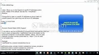 how to fix xampp apache