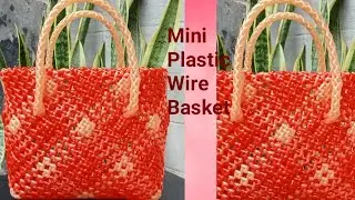 Mini plastic wire bag, biscuit knot plastic wire bag,1& half roll plastic wire bag