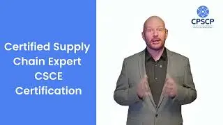Certified Supply Chain Expert (CSCE)