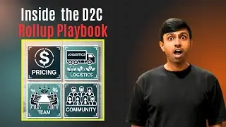 The 4 Strategies Roll-up Startups use to Scale D2C Brands
