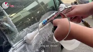 How to Deep Clean a Car with an Air Foam Spray Gun (Pro Detailing Tool)