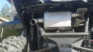 Maverick x3 custom exhaust