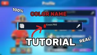 COLOR NAME TUTORIAL! 100% REAL!😱 #stumbleguys #tutorial