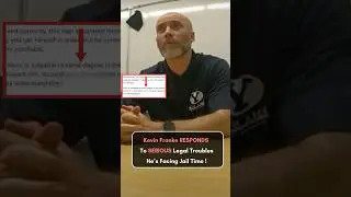 Kevin Franke RESPONDS To SERIOUS Legal Troubles- He's Facing JAIL Time