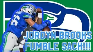JORDYN BROOKS STRIP SACK VS. CLEVLAND RECOVERED BY BOYE MAFE!