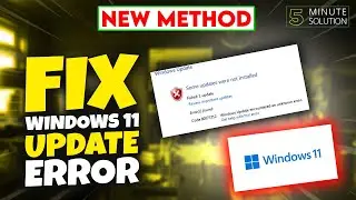 How to Fix Windows 11 Update Error 2024