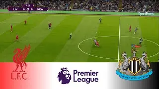 Liverpool vs Newcastle United - Premier League 2025/26 | Full Match All Goals | PES 21 Gameplay