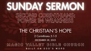 December 28, 2025 - Magic Valley Bible Church