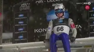 Marius Lindvik - Lillehammer 2016 - 106,5 m (Norwegian Championships)