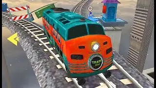 Impossible Euro Train Simulator Free - Level 5 Using New Train