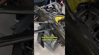 Why Carbon Fiber Shatters #f1  #f1shorts #f1racing #lewishamilton  #charlesleclerc  #racing #f1tech