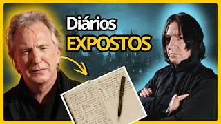Alan Rickman (Snape) ODIAVA os filmes de Harry Potter
