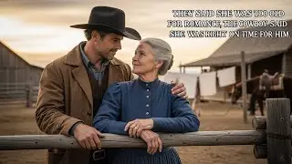 They Said She Was Too Old For Romance, The Cowboy Said She Was Right On Time For Him