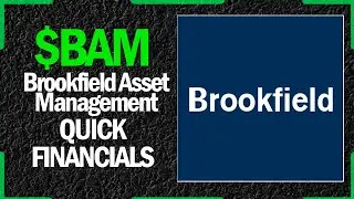 $BAM Stock - Brookfield Asset Management | Quick Financials | LAST 12 YEARS