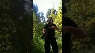Fast reaction target elimination with shotgun. 💥 #shotgun #12gauge #gun #guns #tactical #selfdefense
