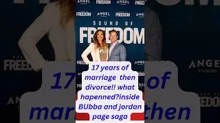 Shocking split:Bubba and jordan page #divorce#shorts#