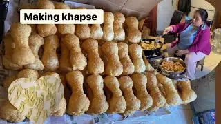 Losar preparation 2022/ Making Khapse/ Tibetan vlogger/ Belgium