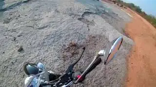 UM Commando bike offroading.  Outdoor review of Renegade commando bike