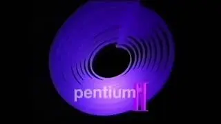 Intel Inside Pentium 2 Logo FIXED in Super Slow Motion