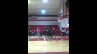 8th grader David Hipp blowing past big man!