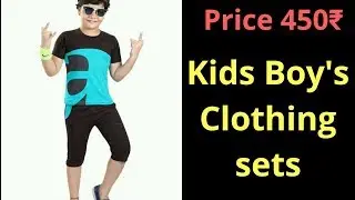 Little kids Boy's clothing sets