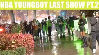RAPPER NBA YOUNGBOY LAST SHOW ON MASA TOUR AT CLIMATE PLEDE ARENA IN SEATTLE WASHINGTON
