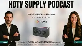 tvONE 1RK-6RU-FAN 6RU Fan Cover