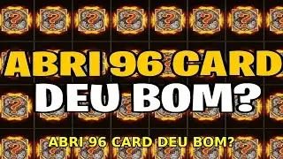 ABRI 96 CARDS EVENT NO MUAWAY, DEU BOM?