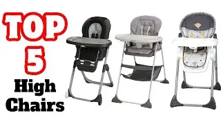 Best High Chairs On Amazon !! Top 5 High Chairs Review 2025
