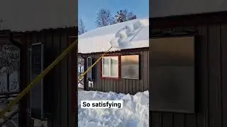 The perfect way to remove snow #trending #winter