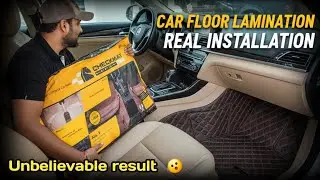 Best way to protect your car floor | Complete car floor lamination