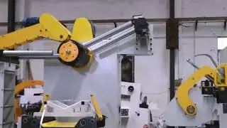 3 in1 uncoiler straightener and feeding machine for thick plate roll