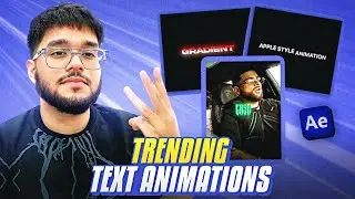 🔥3 Trending Text Animations | Step by Step Tutorial🔥