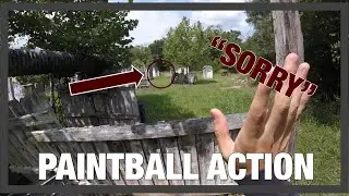 Almost Shot My Teammate! | Skyline Paintball | Town | Proto Rize Gameplay