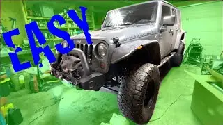DIY How to Remove Jeep Wrangler JK Grille