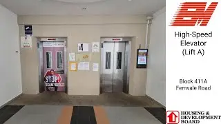 EM/Shenyang Brilliant High-Speed Traction Elevator at Block 411A Fernvale Road (Lift A)