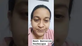 Best Revision technique #motivation #study#revision