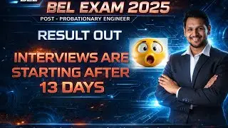 BEL PROBATIONARY ENGINEER RESULT OUT 2026 | BEL PE INTERVIEW DATE OUT #bel