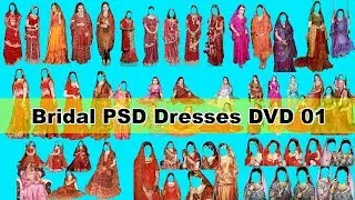 Bridal PSD Dresses DVD 01 For Adobe Photoshop