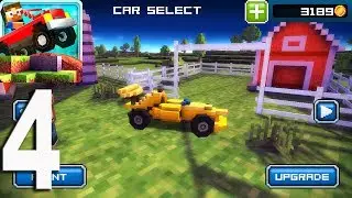 Blocky Roads - New Cars Gameplay Walkthrough part 4 (ios, android)